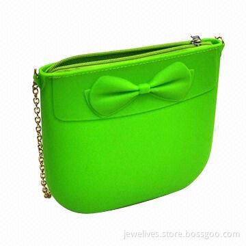 Candy Color Silicone Shoulder Bags
